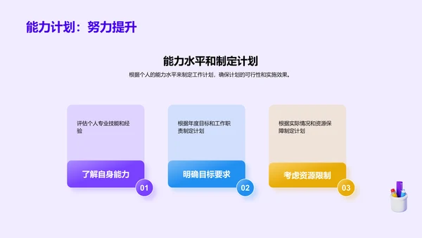紫色创意酷炫事业单位工作计划报告PPT模板