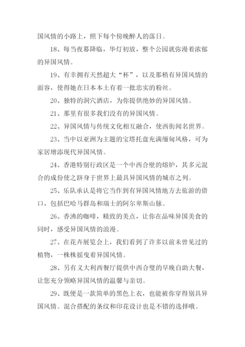 异国风情的意思.docx