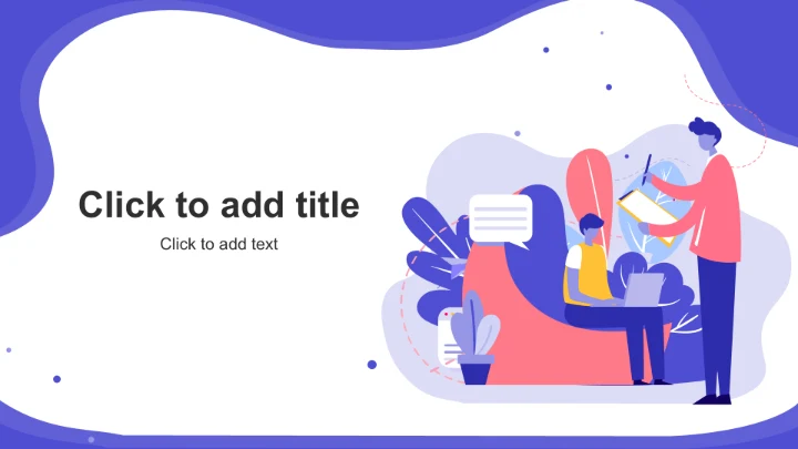 紫色插画风产品功能体验满意度展示PPT主题