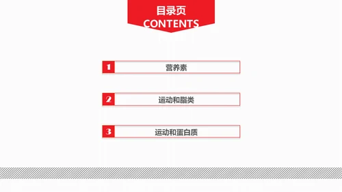 运动营养学通用PPT模板