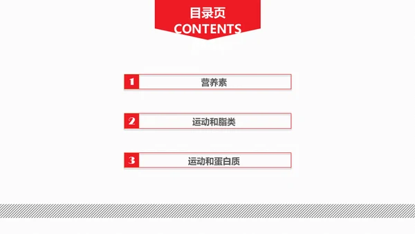 运动营养学通用PPT模板