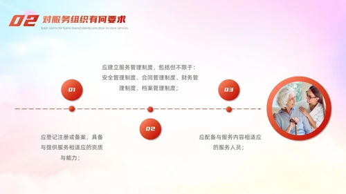 炫彩展板居家养老服务关爱老人社区居家养老公益宣传