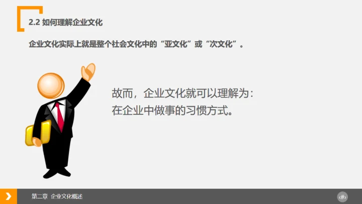 企业文化浅探通用PPT模板