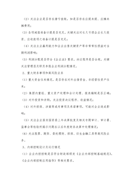 会计师事务所审计专项方案.docx