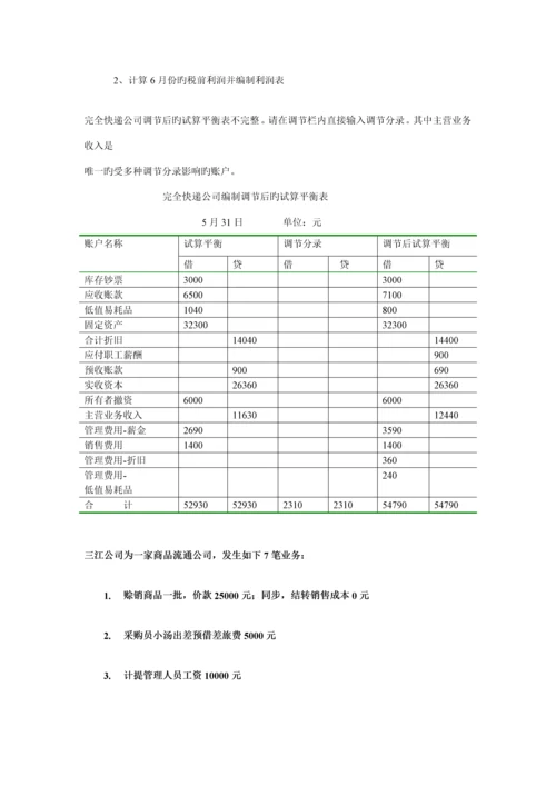会计学基础辅导标准手册简编版.docx