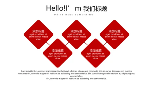 红色简约医疗医学动态PPT