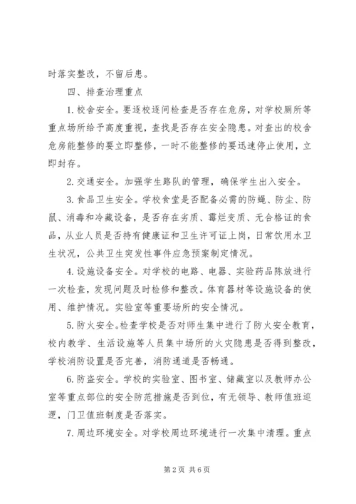 登岸小学安全隐患排查治理计划 (2).docx