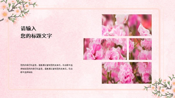 母亲节时光慢一点通用PPT模板