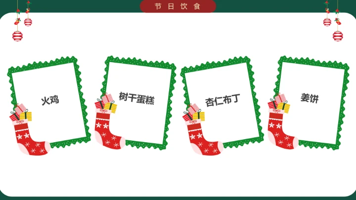 小学生主题班会通用版 圣诞节快乐 课件