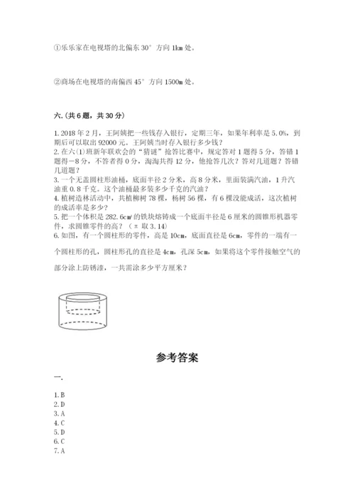 山东省济南市外国语学校小升初数学试卷带答案（典型题）.docx