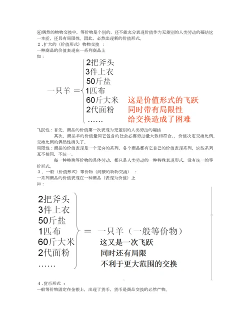 政治经济学知识点.docx