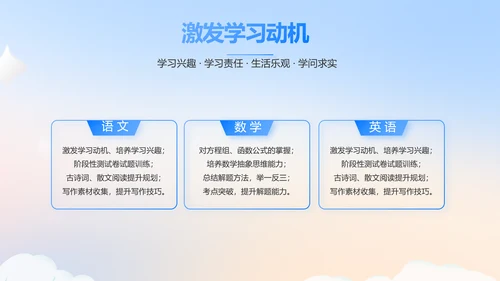 蓝色大气公务员培训课程动态PPT模板