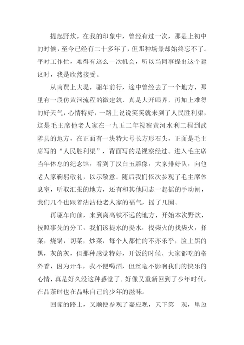 关于野炊的作文.docx