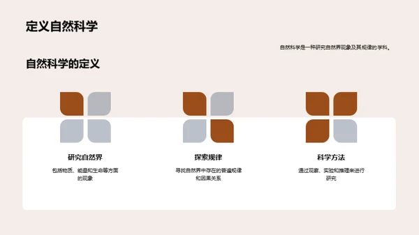 探索自然科学