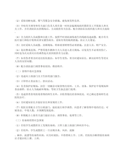 XX中学2021年校园安全应急预案.docx