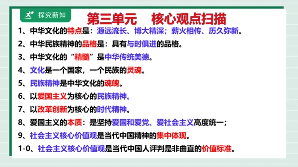 九上道法第三单元复习课件2024