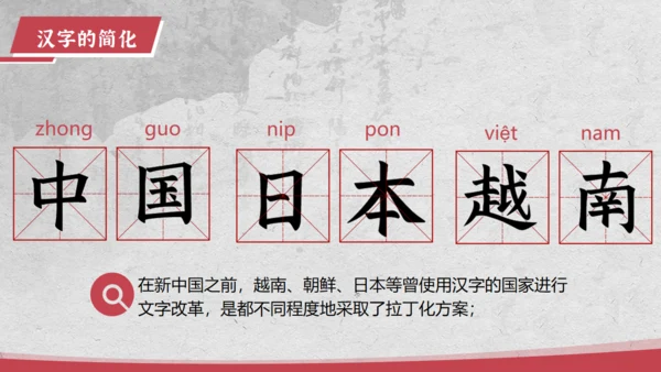汉字的新中国史文脉汉语言文学通用PPT模板