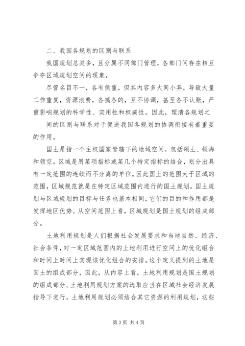 我国土地利用规划体系.docx