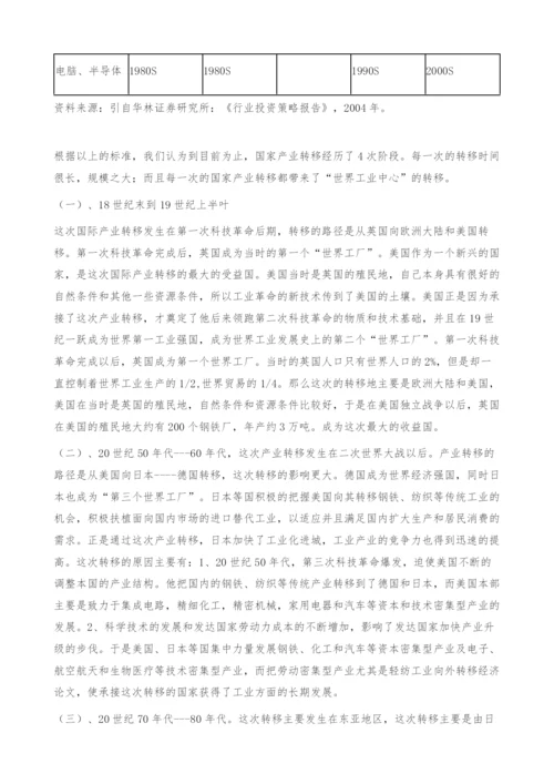 国际产业转移的规律性及其对四川的启示-经济论文.docx