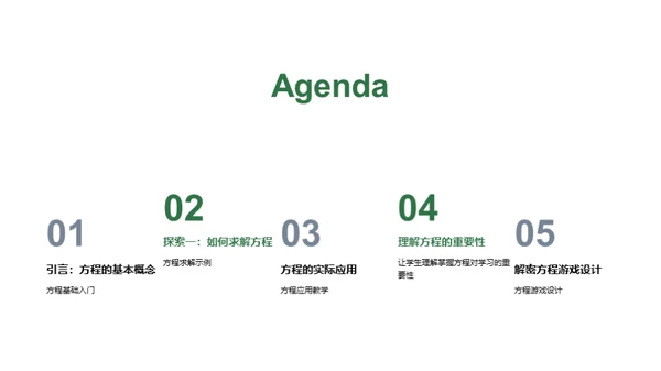 揭秘方程之旅