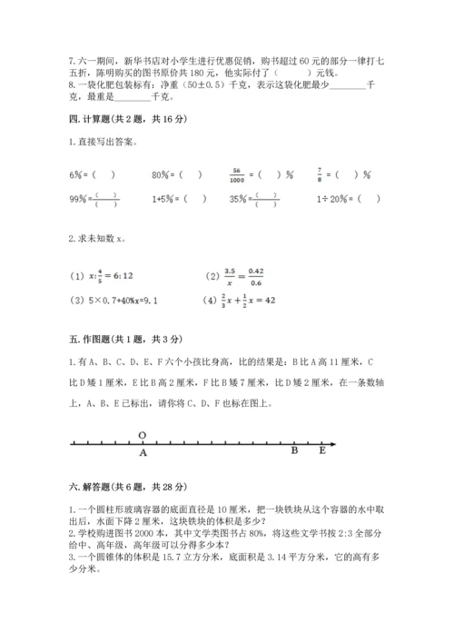 小升初六年级期末测试卷（word）.docx