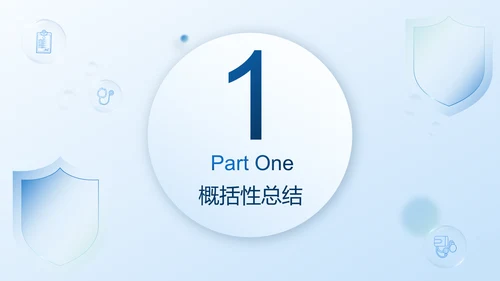 医院部门主任医师年终总结PPT模板