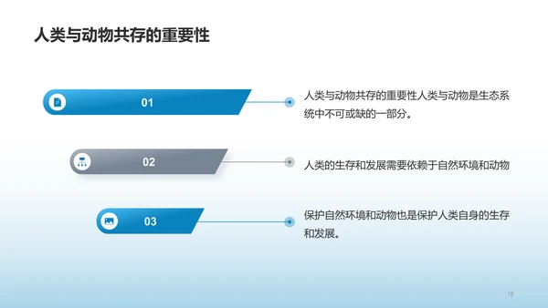 蓝色保护环境爱护动物培训课件PPT