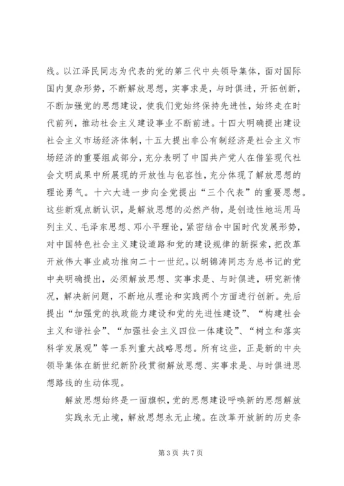 党建与解放思想.docx