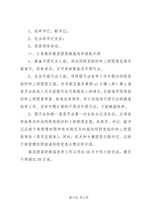 基层妇女组织换届选举工作的主要程序 (3).docx