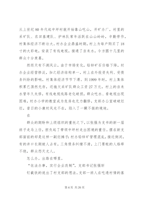 村支部先进事迹材料范文.docx