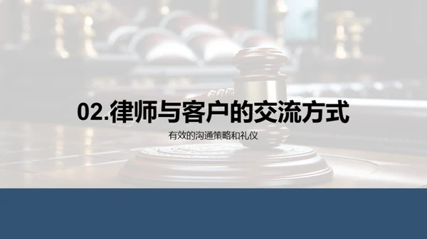 律师商务礼仪通识