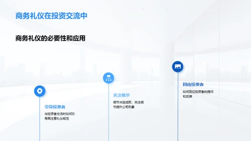 商务礼仪与投资者关系