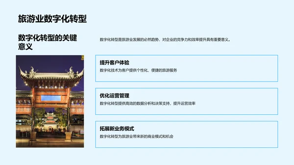 旅游业务年度报告PPT模板