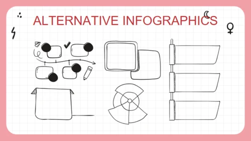 女孩力量卡通人物通用PPT模板