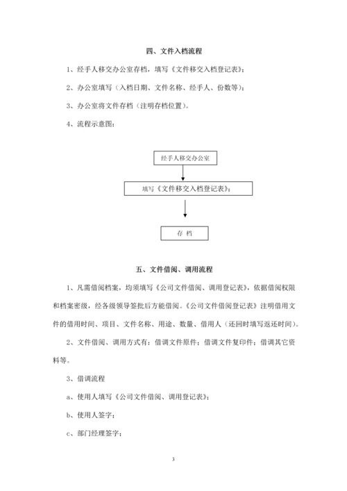 061公司文件管理制度.docx