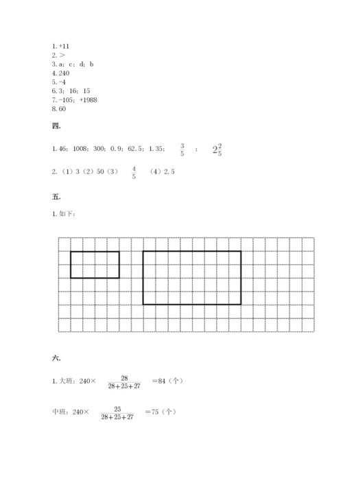 最新人教版小升初数学模拟试卷精品（易错题）.docx