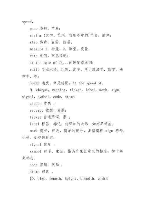 成人高考英语专升本知识点总结.docx