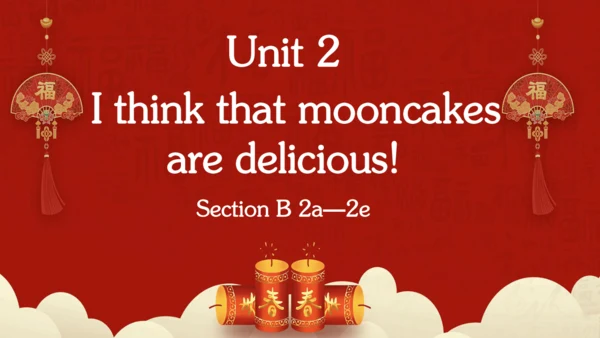 Unit 2 Section B 2a—2e 课件+内嵌音视频（新目标九全Unit 2 I thin