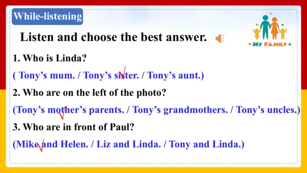 Module 2 My family Unit 1 Is this your mum? 课件+内嵌音