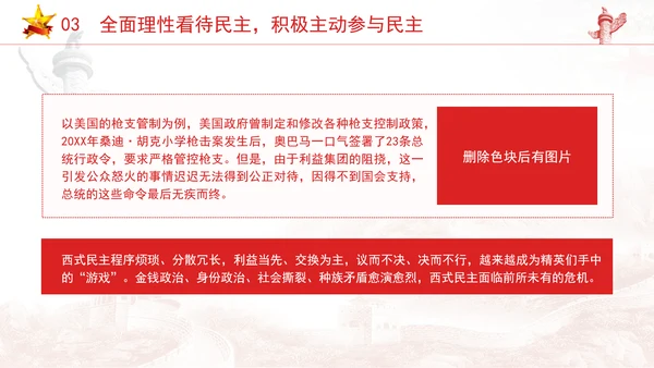 大学生党课究竟应该怎样看待民主ppt课件