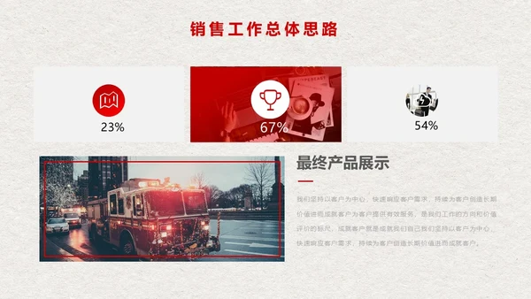 商务风销售部门工作计划总结通用PPT模板