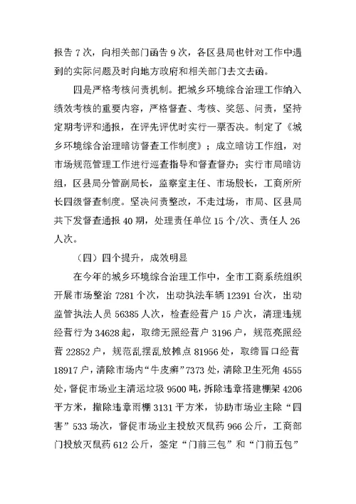 20XX年市工商局年终总结