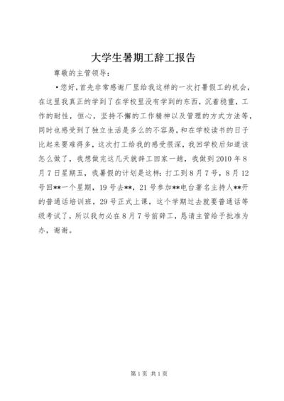 大学生暑期工辞工报告.docx