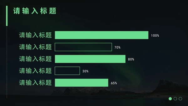 绿色科技风企业PPT模板