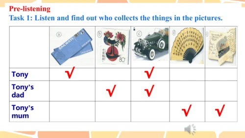 外研版八年级下册Module 6 Hobbies Unit 1 Do you collect any