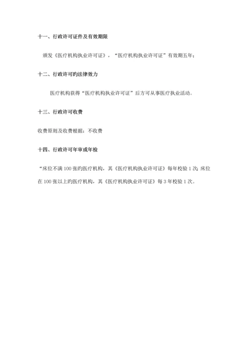 医疗机构构架流程.docx