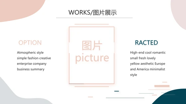 莫兰迪风格公司产品介绍图片展示PPT动态模板