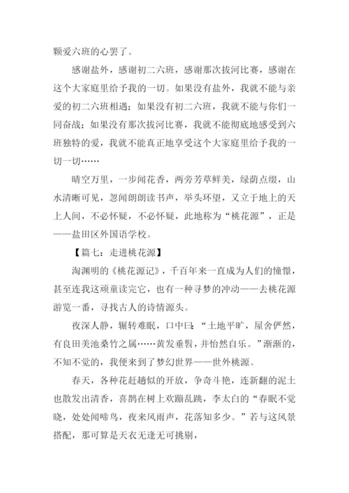 走进桃花源作文600字.docx