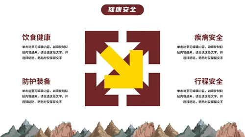 卡通插画儿童夏令营露营计划PPT模板