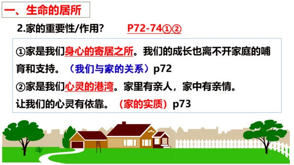 【新课标】7.1 家的意味课件（25张PPT）